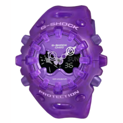 CASIO G-SHOCK GA-V01SKE-6A PURPLE RESIN BAND ANALOG-DIGITAL MEN WATCH